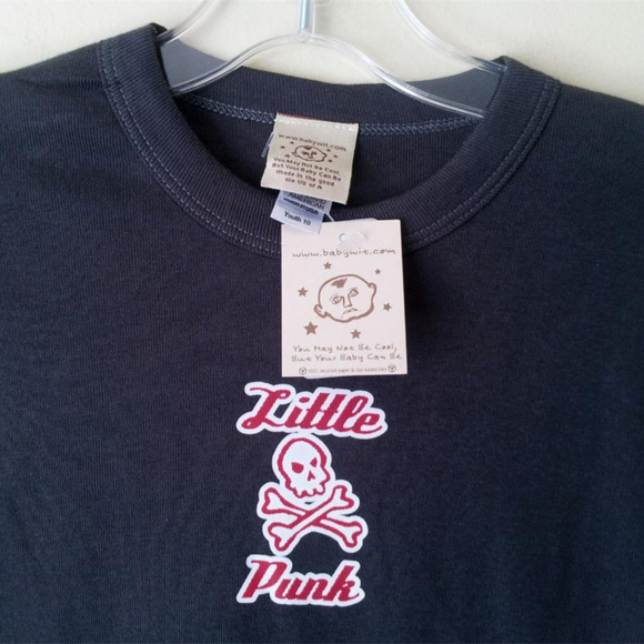 KIDS SHIRT Little Punk Youth Sizes NWT BABY WIT - Picture 2 of 2